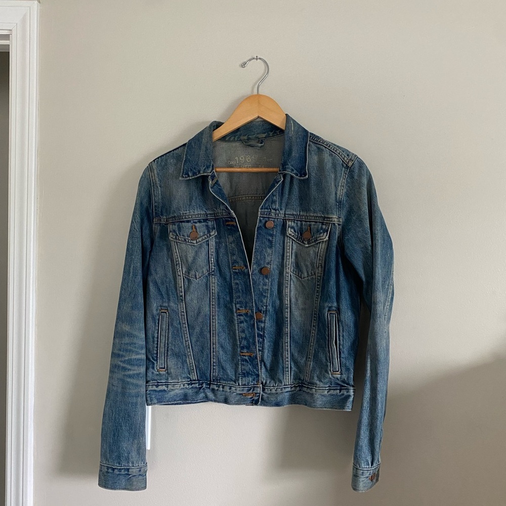 Gap 1969 100% Cotton Denim Jacket Women’s Size Medium